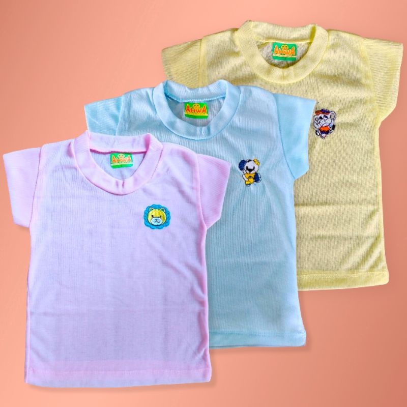 Kaos Oblong bayi/kaos Oblong anak usia 0-3 tahun size M,L,XL