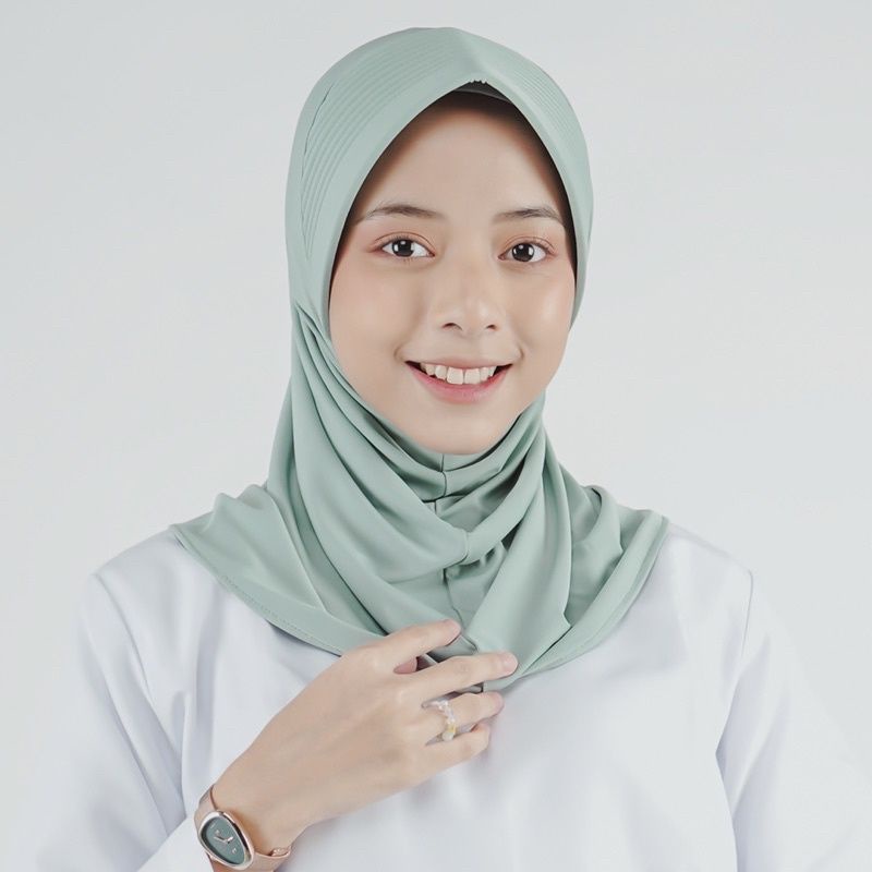 hijab sport premium/hijab sport olahraga/bergo sport/hijab bergo instan/kerudung olahraga