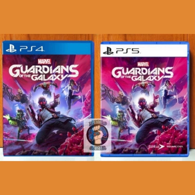 PS4 PS5 Guardians of The Galaxy PS4 PS5 Region 3 Asia Kaset Marvel Guardian Galaxys Playstation PS 4 5 CD BD Game Avengers Spiderman Spider-Man groot guardianofthegalaxy