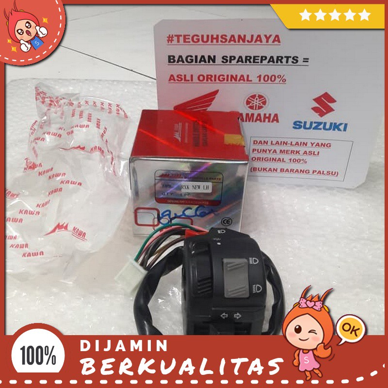 Saklar Kiri Rx King New Yamaha Rxking Rx King New Asli Original Kawa Sparepart Motor Murah