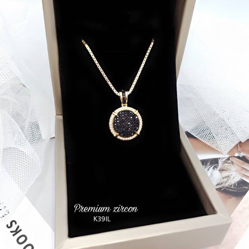 kalung berlian zirconia