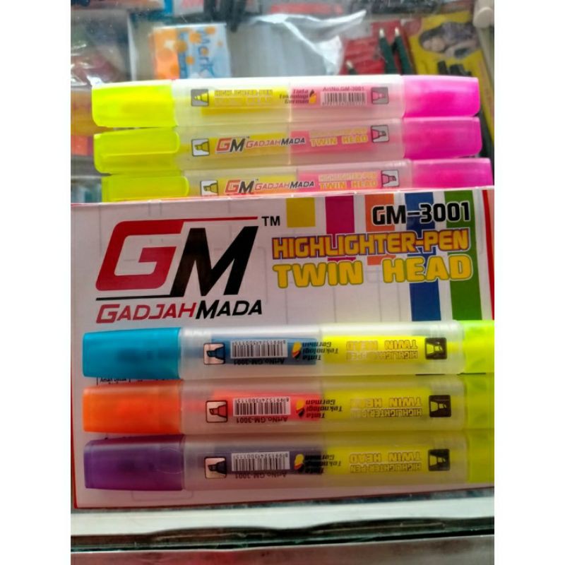 

Highlighter / stabilo Twin Colour GM