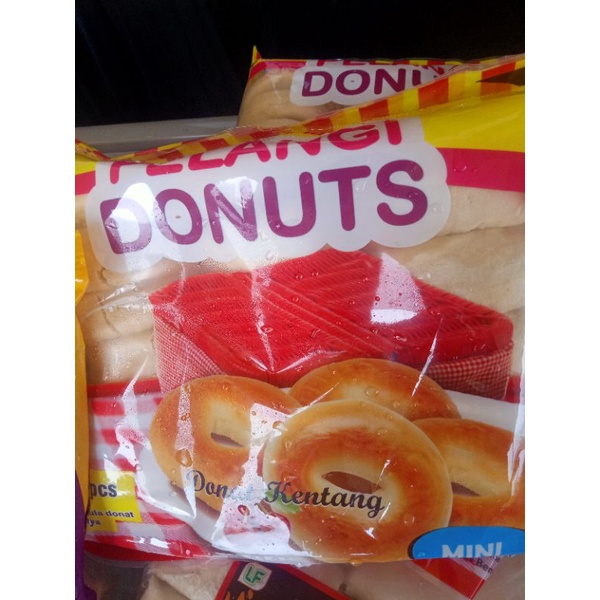 

donat kentang pelangi