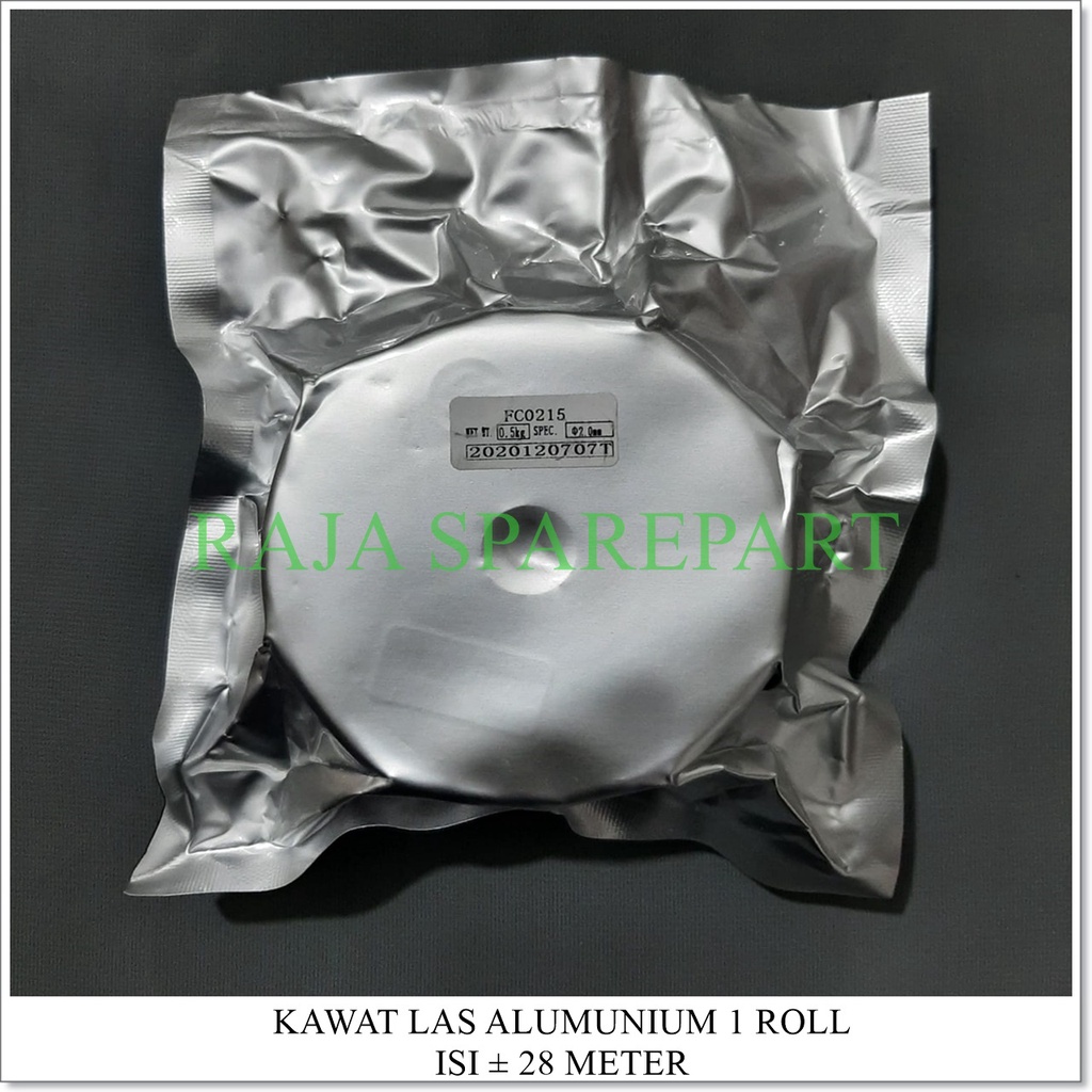 [HARGA 1 ROLL] Kawat Las Alumiunium / Kawat Las Evapurator ( tersedia meteran )