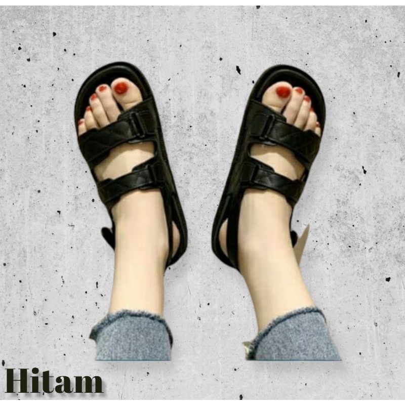 Sandal tali belakang.sandal tali jely.sandal tali wanita