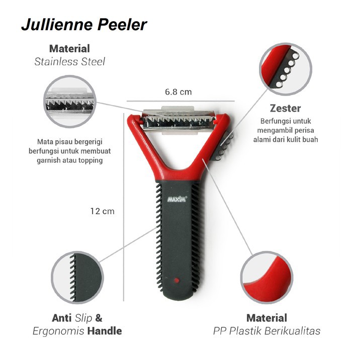 Maxim Tools Julienne Peeler / Jullienne Peeler - Parutan MTJULP