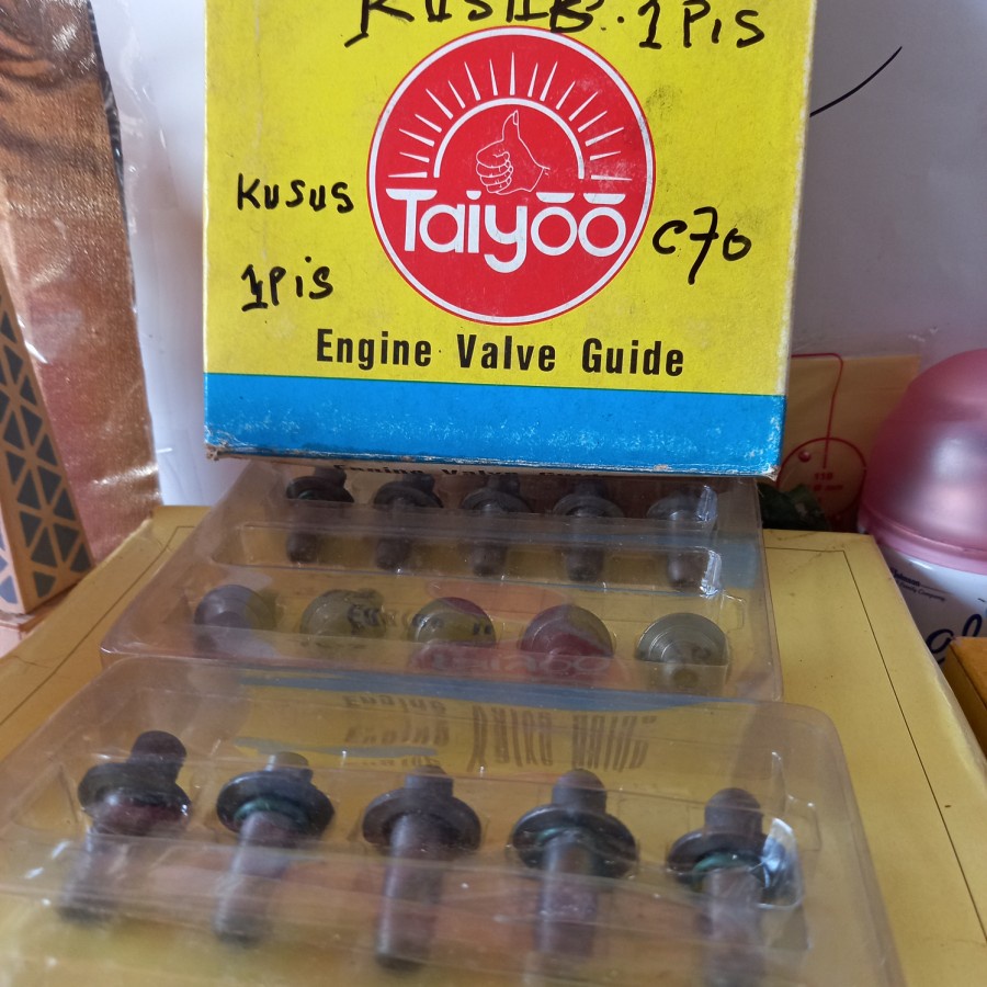 Bos Klep Engine Valve Guide Honda C70 khusus pendek merk Taiyoo (1 biji)