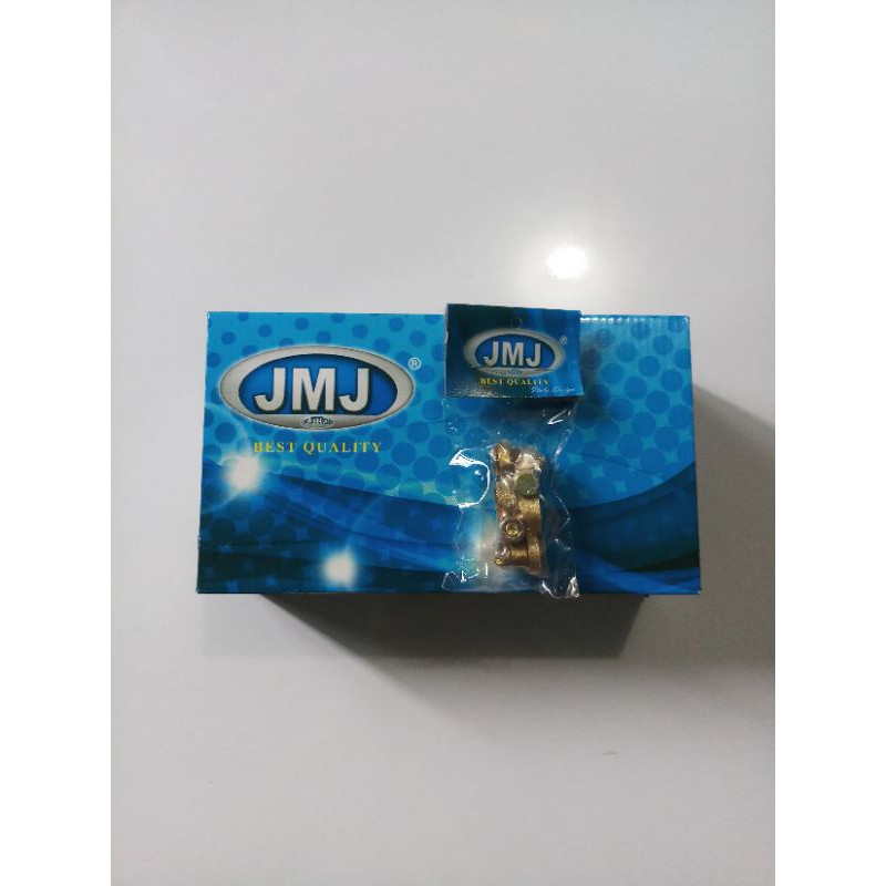 Kepala aki kuningan kecil (+-) Terminal aki mobil JMJ