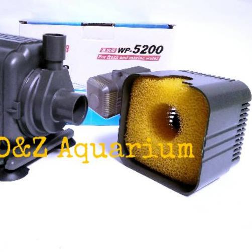 ✽ Yamano WP 5200 / Pompa Kolam Ikan Koi Yamano WP5200 Lengkap Ada Busa Filter / Pompa Kolam Besar ✷