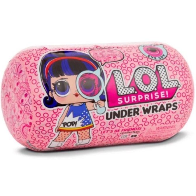 Mainan Kapsul Lol Surprise Underwrap 17 Cm Extra Jumbo Size