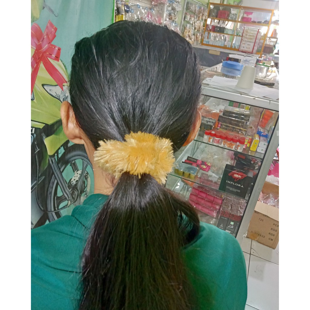 Scrunchie ikat rambut cepol termurah best seller