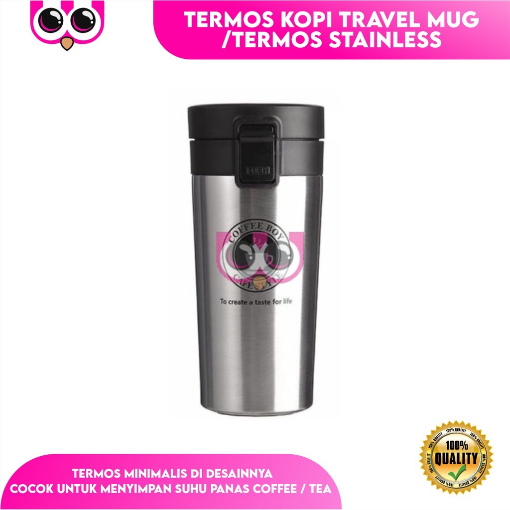 Termos Kopi Travel Mug / Termos Stainless / Termos Kopi Travel