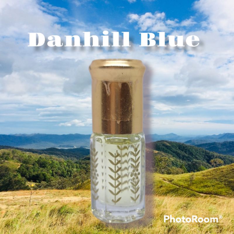 Parfum Danhill Blue Kemasan Tola Padi Ukuran 3 , 6 dan 12 ml 100% Murni Tidak Mengandung Campuran Apapun