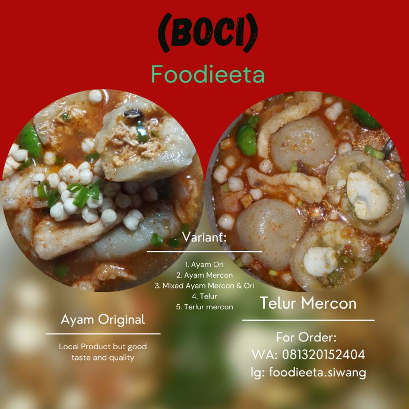 

Baso Aci Ayam Ori
