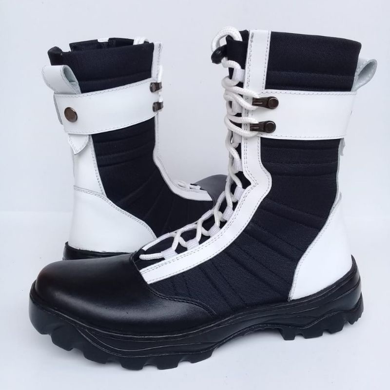 SEPATU PDL NINJA PROVOST POLRI KULIT ASLI