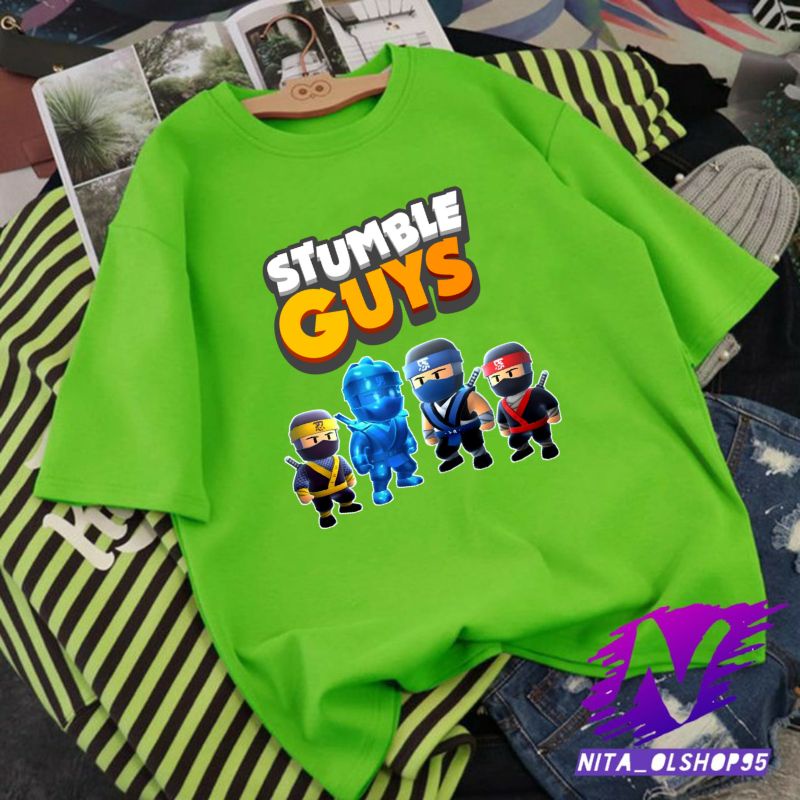 BAJU STUMBLE GUYS KAOS ANAK STUMBLE GUYS NINJA