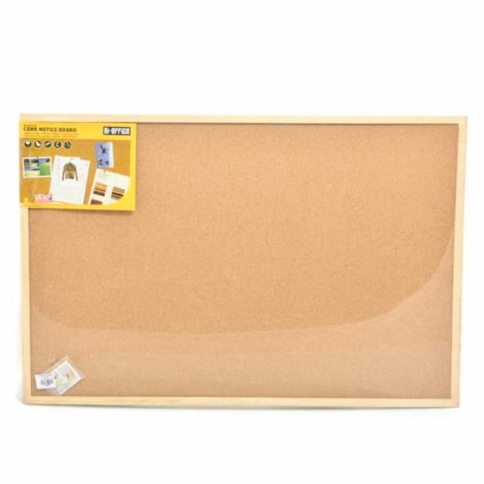 

Bi-Silque Cork Board Papan Buletin 90x60 Cm