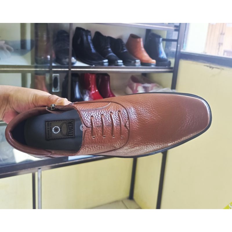 Sepatu kulit Pria Sepatu PDH boots Sepatu Kulit Asli sepatu Pesta