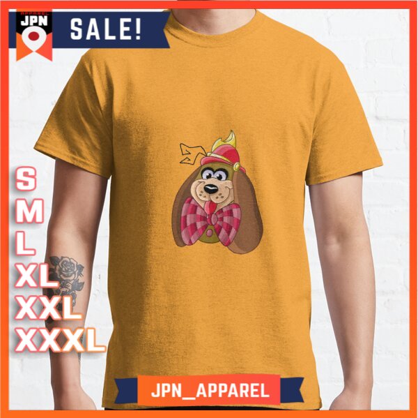 Kaos Baju Fleegle the Beagle Headshot T-Shirt Premium Cotton