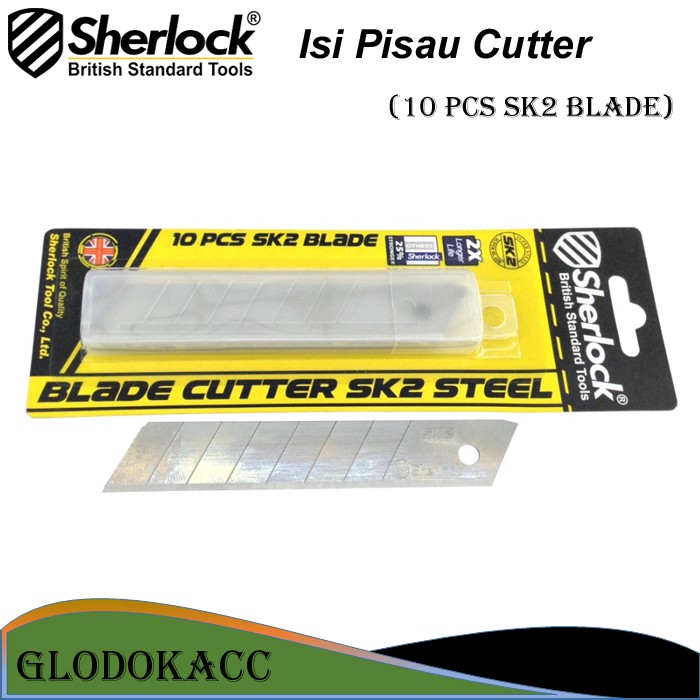 Isi Pisau Cutter Kater / Sherlock Cutter (SK2 Blade)