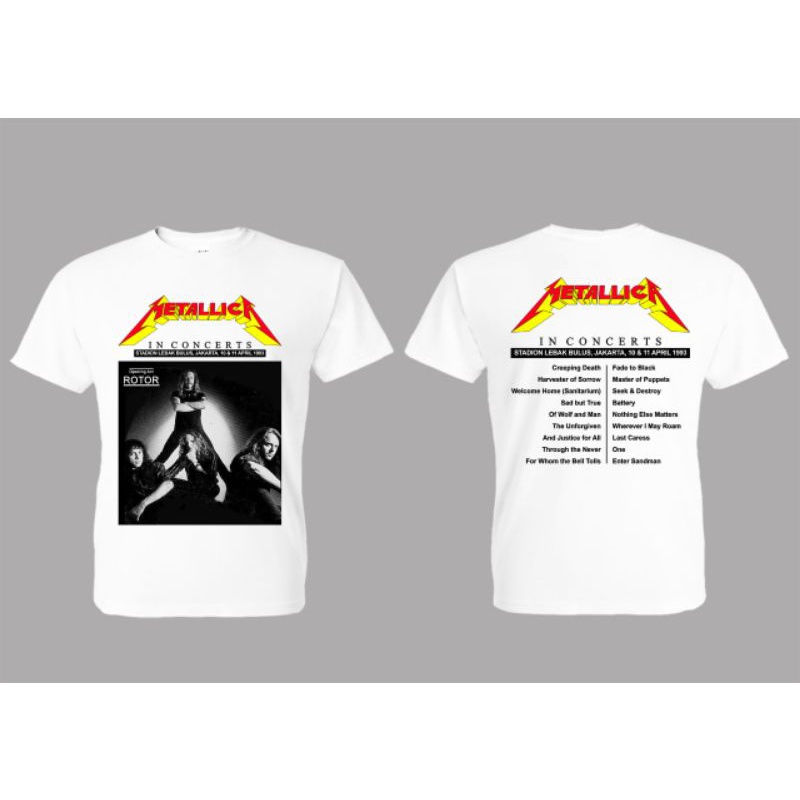 METALLICA - Kaos Metallica Live in Concert Leba Bulus Jakarta 1993