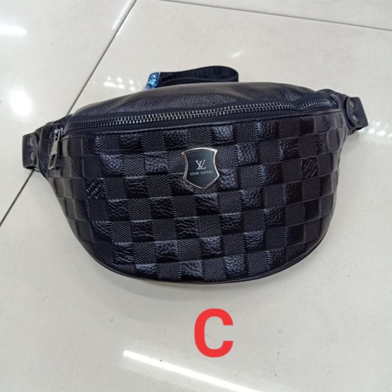 Waistbag Brand Kulit Asli Belt Bag Bumbag Leather Import