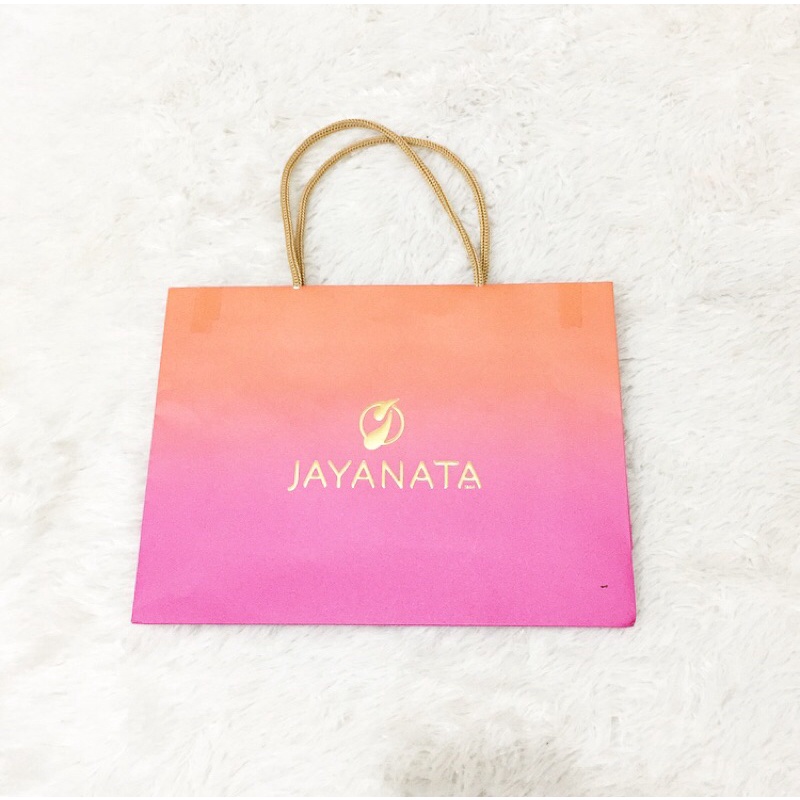 

Original Jayanata Skincare Paperbag Branded Shopping Bag Tas Kantong Belanja