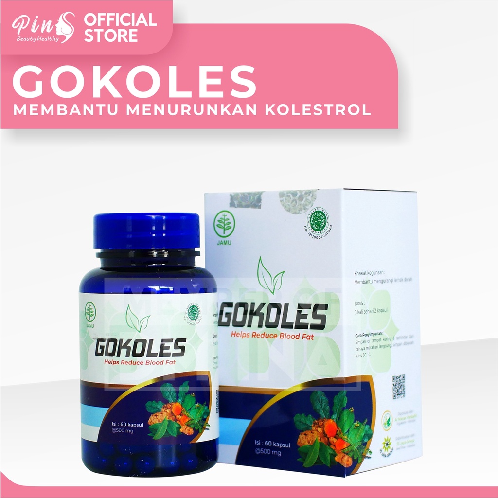 GOKOLES ORIGINAL BPOM KOLESTROL