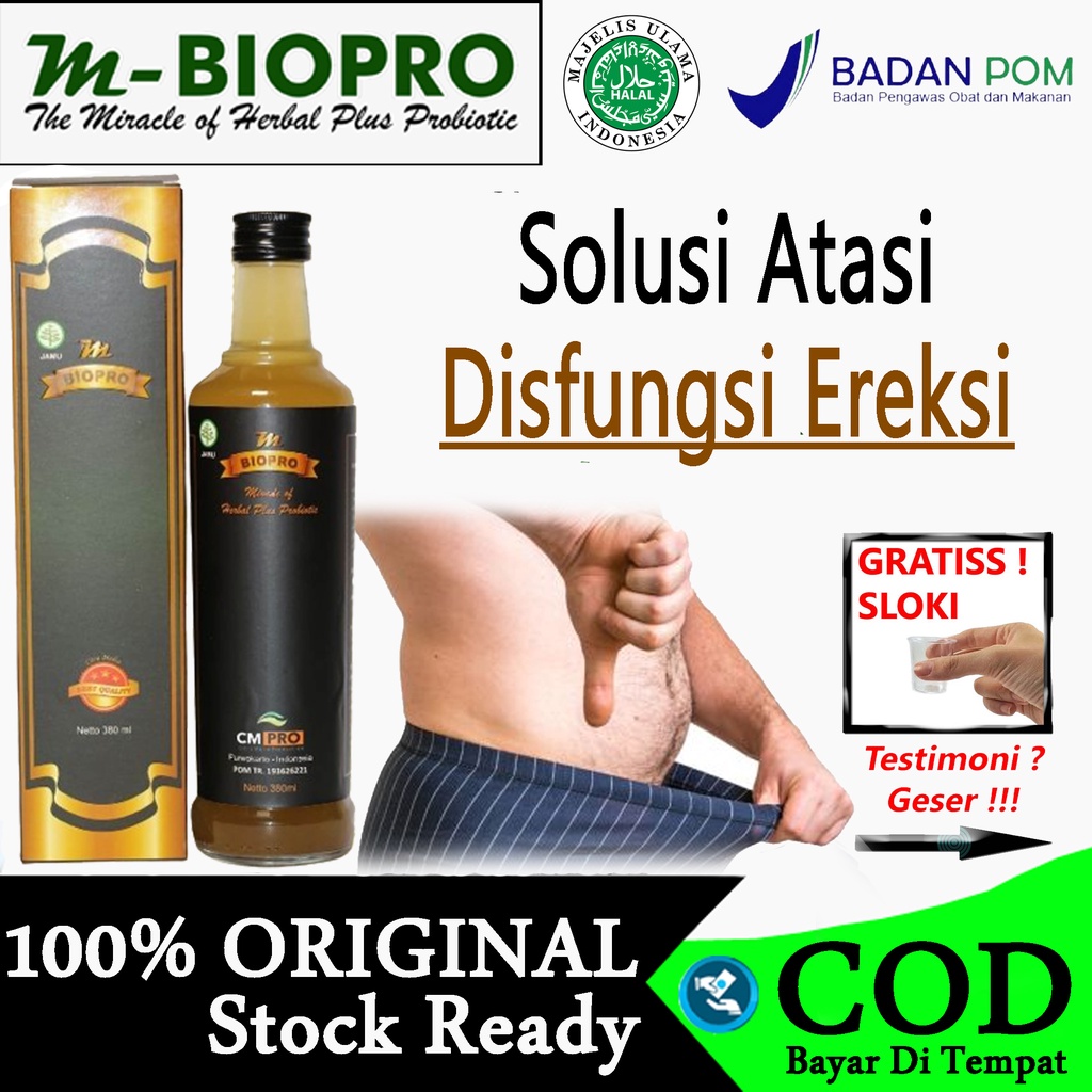 Obat Disfungsi Ereksi Herbal Impoten | Obat Impotensi | Obat Pria Tidak Loyo | Ereksi Keras MBIOPRO