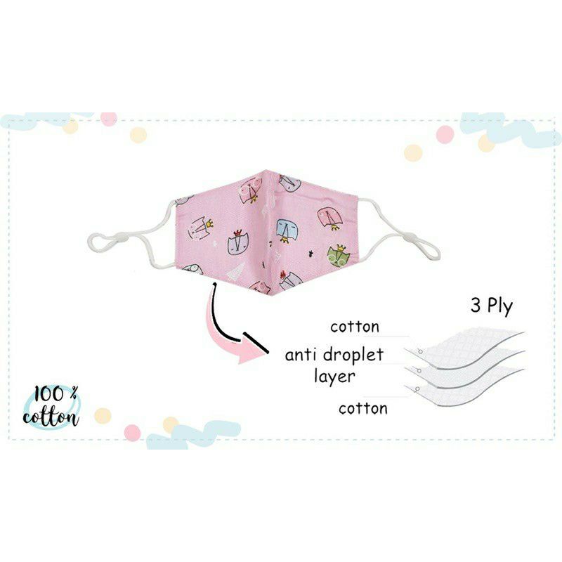 MASKER BAYI WITH ADJUSTABLE STRAP