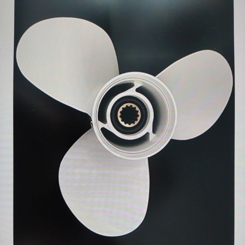 663-45952-00-TW Propeller 40pk 12" mesin tempel yamaha - Baling-Baling mesin tempel yamaha
