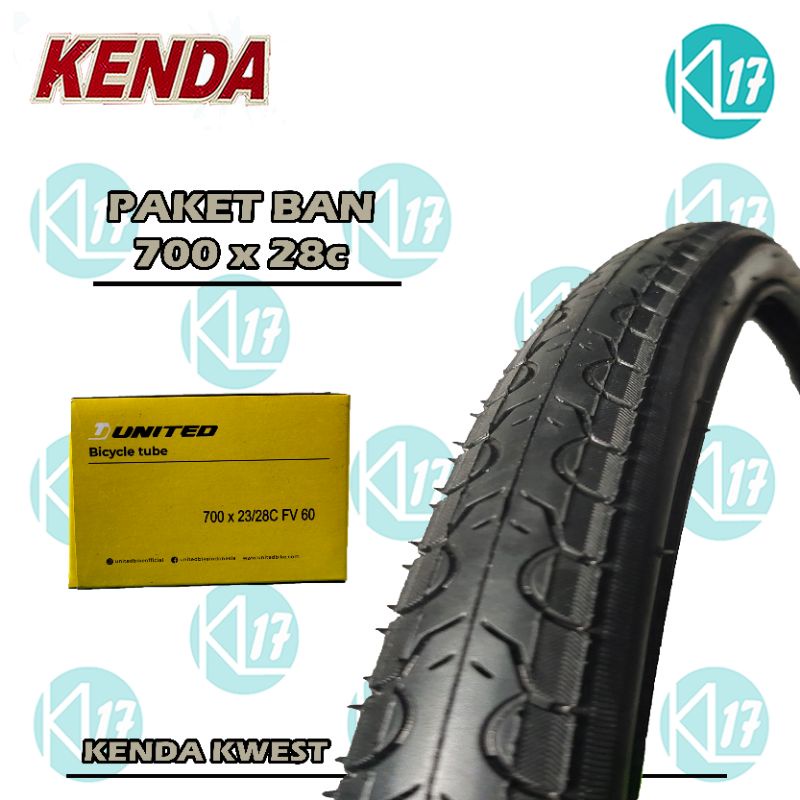 KENDA Ban Luar 700 x 28c Ban Luar Sepeda 700c
