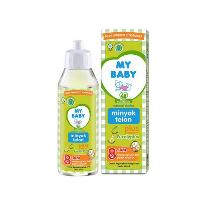 Minyak Telon My Baby Plus Eucalyptus 60 Ml