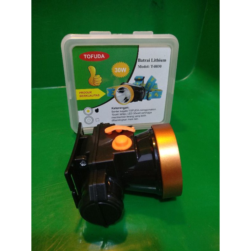 SENTER KEPALA TOFUDA 30W