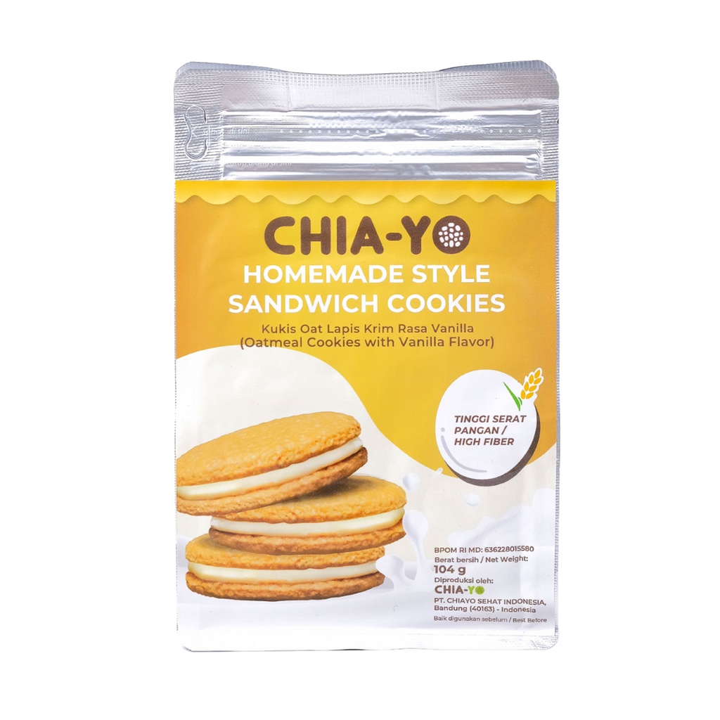 

Chiayo Cookies Sandwich Vanilla