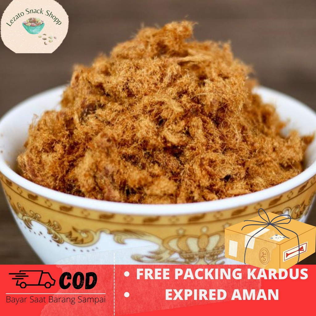 

Abon Sapi Manalagi Kiloan / 250 gr Gurih Manis Jajanan jadul zaman Now