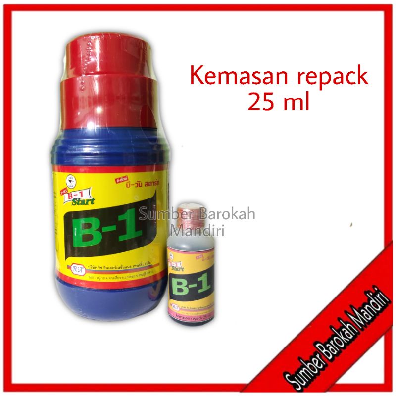 B1 Thailand 25 ml original hormon anti stress tanaman vitamin b1 tanaman liquinox b1 thailand