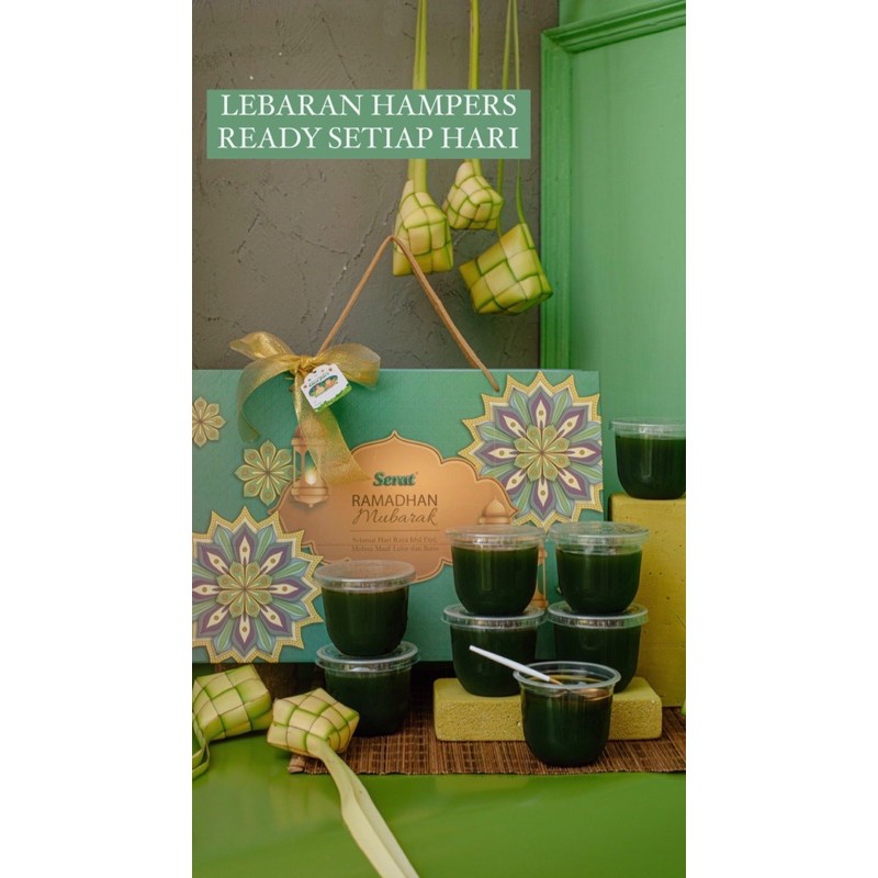 

Cincau Hijau Serat Lebaran Hampers Ramadan Parcel