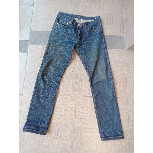 apc selvedge jeans