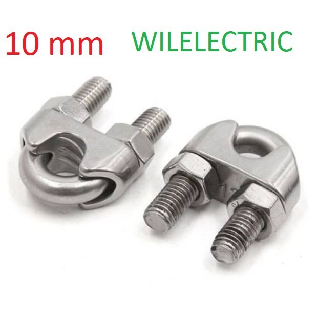 Klem kawat kabel seling m10 wireclip / wire clip sling 10 mm / 10mm
