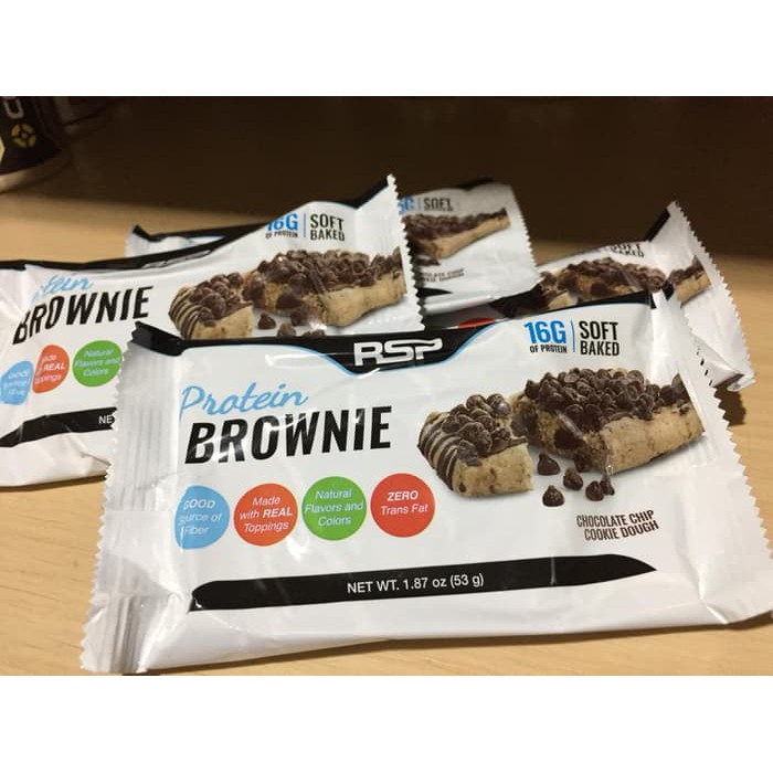 RSP Protein Brownie Protein Bar 16 Gr Protein Crunch Bar SATUAN ECER