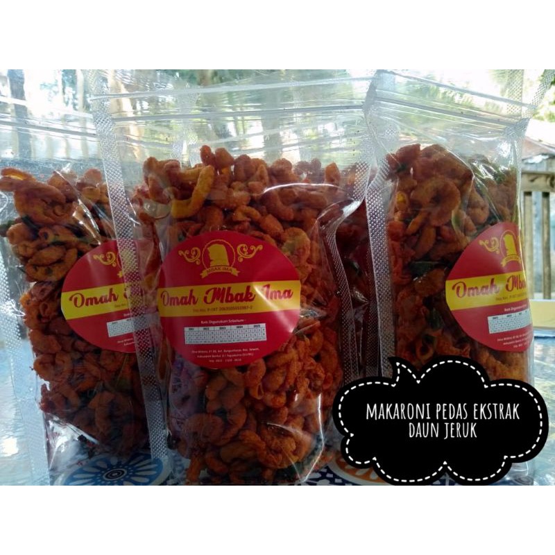 

MAKARONI PEDAS EKSTRAK DAUN JERUK 168 gram