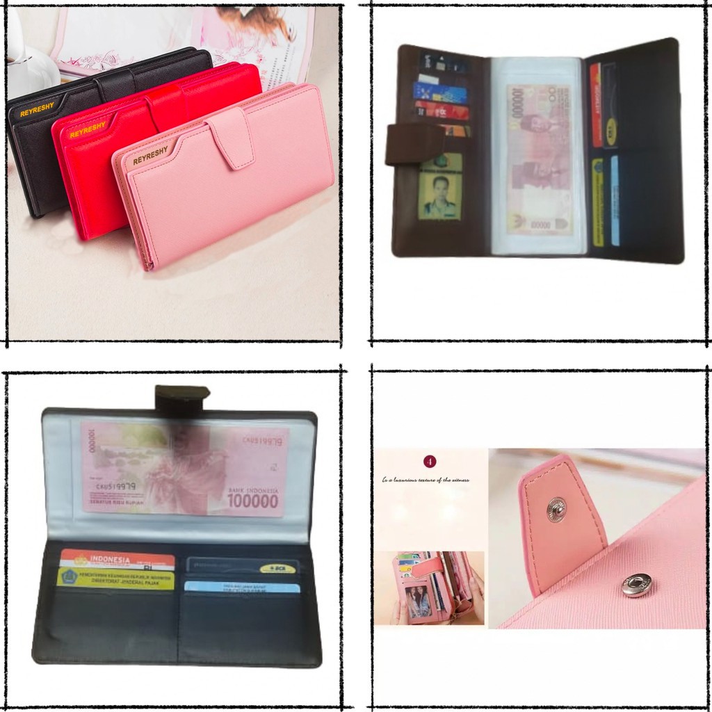 BIG SALE!! DOMPET KARTU SHABRINA DOMPET LIPAT FASHION WANITA DOMPET WALET ORGANIZER