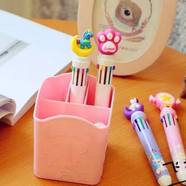 

Ready stock pulpen pena warna warni atk