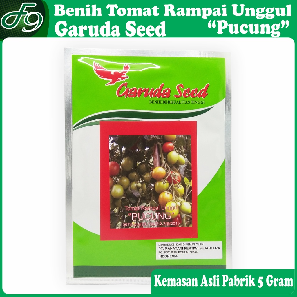 Benih Bibit Tomat Rampai Unggul Pucung Garuda Seed Kemasan Pabrik 5 Gram