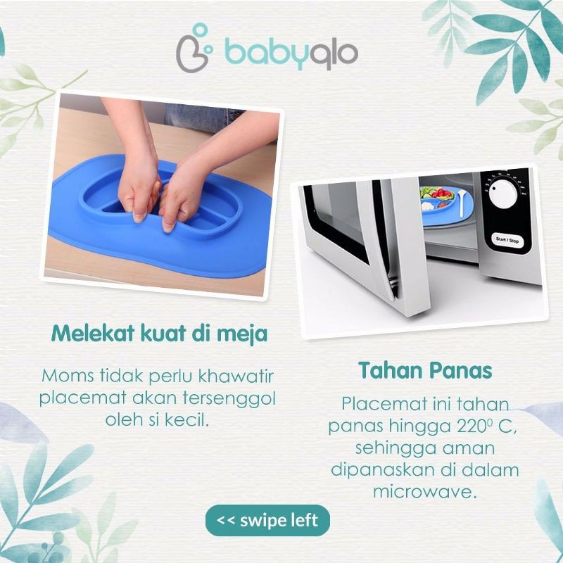 Babyqlo Baby Placemat Big Size - BQ-PL8008 Alas dan Piring makan