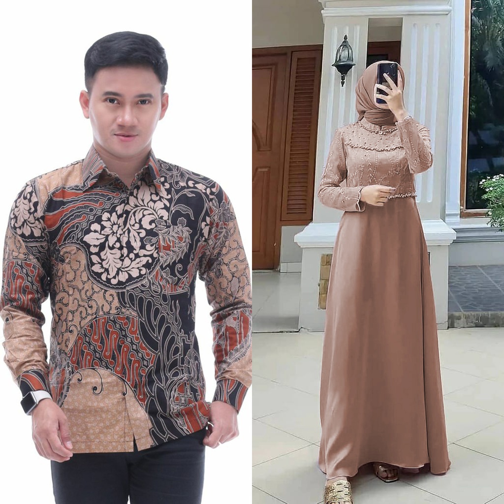 PRODUK TERBARU - COUPLE GAMIS VELVET MIX BRUKAT KONDANGAN LAMARAN TERBARU - SERAGAM BRIDESMAID GAMIS BROKAT TILLE DRESS PESTA | MAXI DRESS COUPLE ADINDA DRESS BRUKAT TULLE KEKINIAN OUTFIT KONDANGAN MODERN