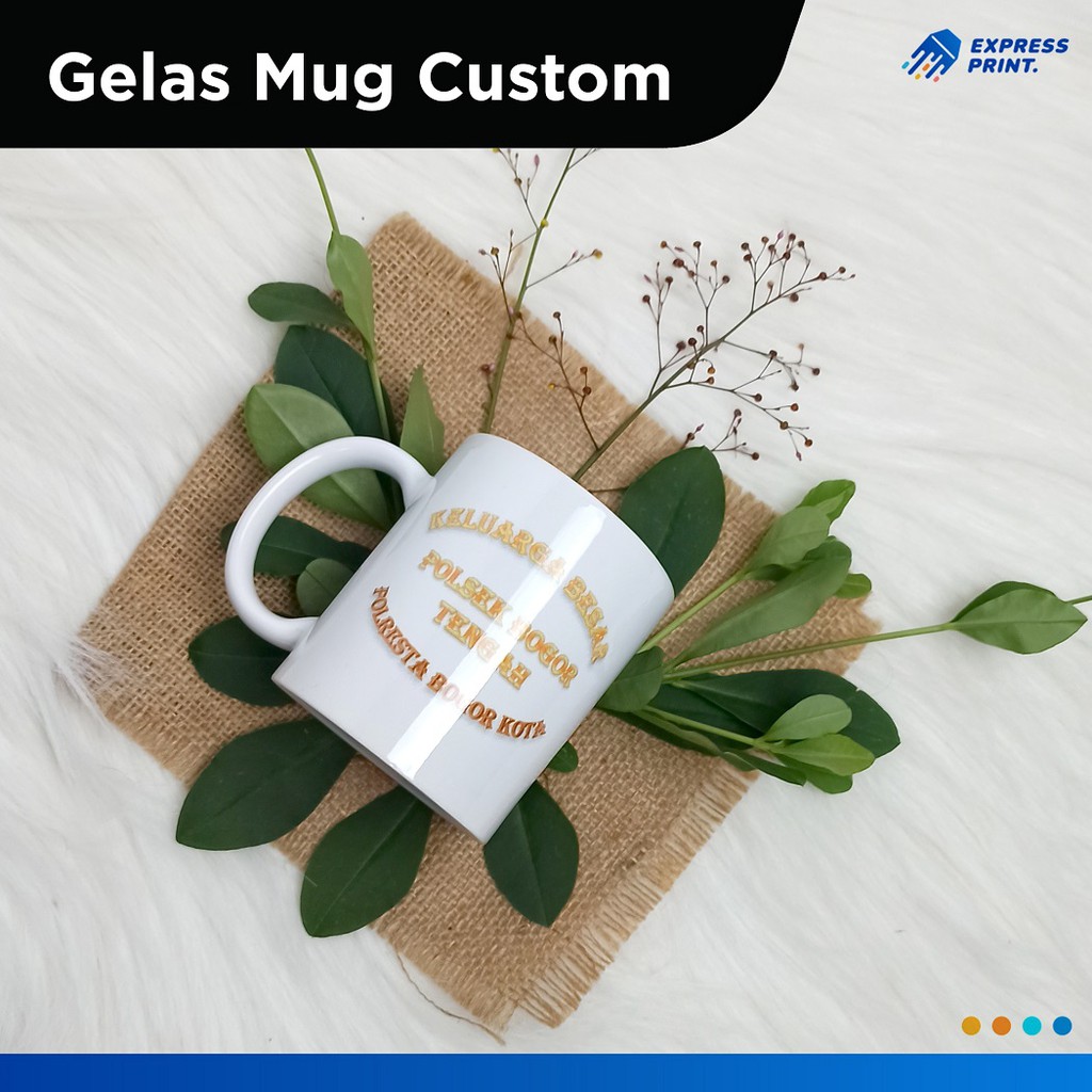 Print Gelas Mug Custom Gelas Custom Sublim, Gelas Kopi Custome Aesthetic