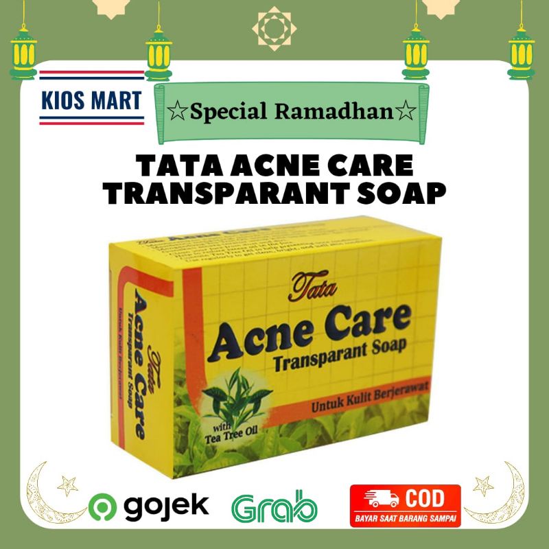 Acne Care Transparan Soap/ Sabun Batang/ Sabun Jerawat Original BPOM