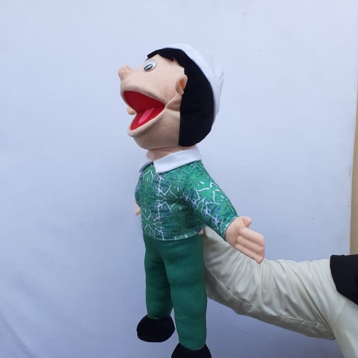 Boneka Tangan Mulut Gerak 50 cm Muppet Siswa Siswi Al Azhar Mainan Dongeng Edukasi